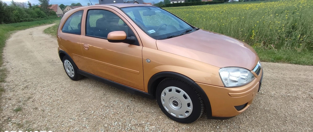 Opel Corsa cena 6400 przebieg: 207808, rok produkcji 2005 z Strzegom małe 781